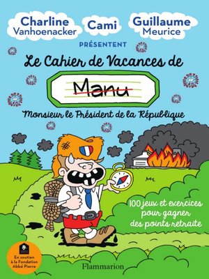 cover image of Le cahier de vacances de Manu
